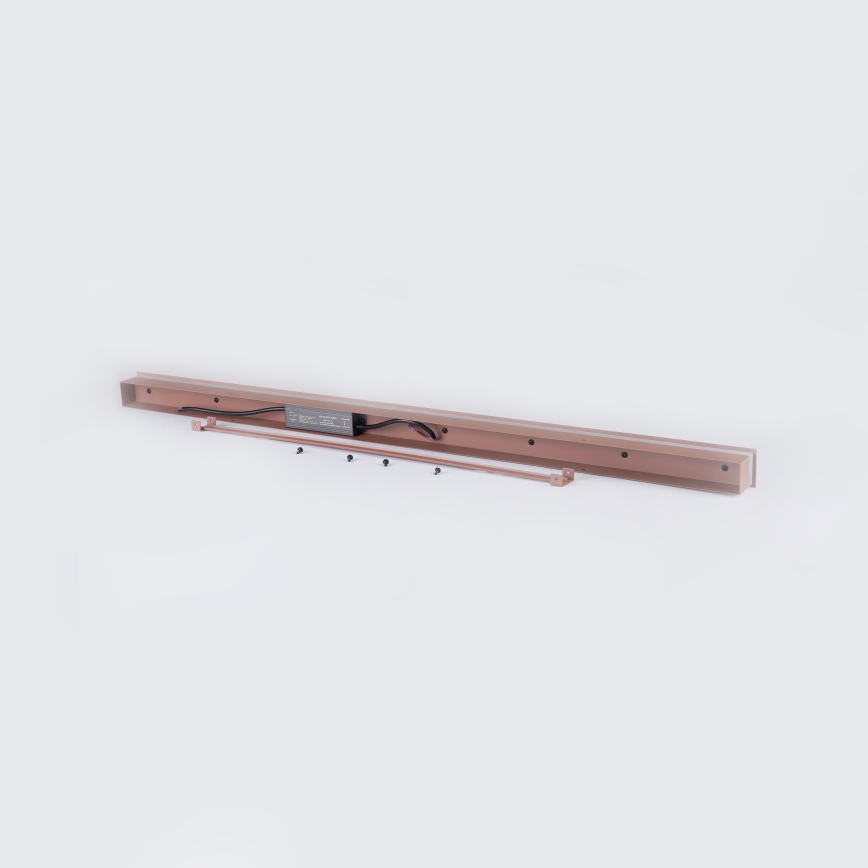 Brilagi - LED vanjska zidna svjetiljka LINEAR LED/22W/230V 3000K IP65 100 cm smeđa CRI 90