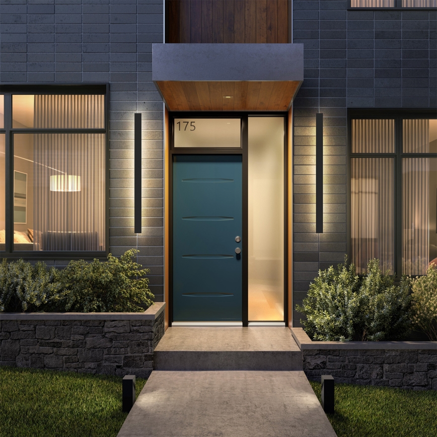 Brilagi - LED vanjska zidna svjetiljka LINEAR LED/22W/230V 4000K IP65 100 cm crna CRI 90