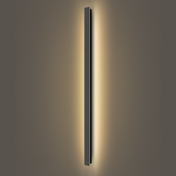 Brilagi - LED vanjsko zidno svjetlo LINEAR LED/32W/230V 3000K IP65 140 cm crno