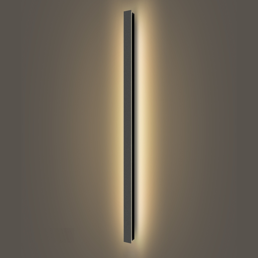 Brilagi - LED vanjsko zidno svjetlo LINEAR LED/32W/230V 3000K IP65 140 cm crno