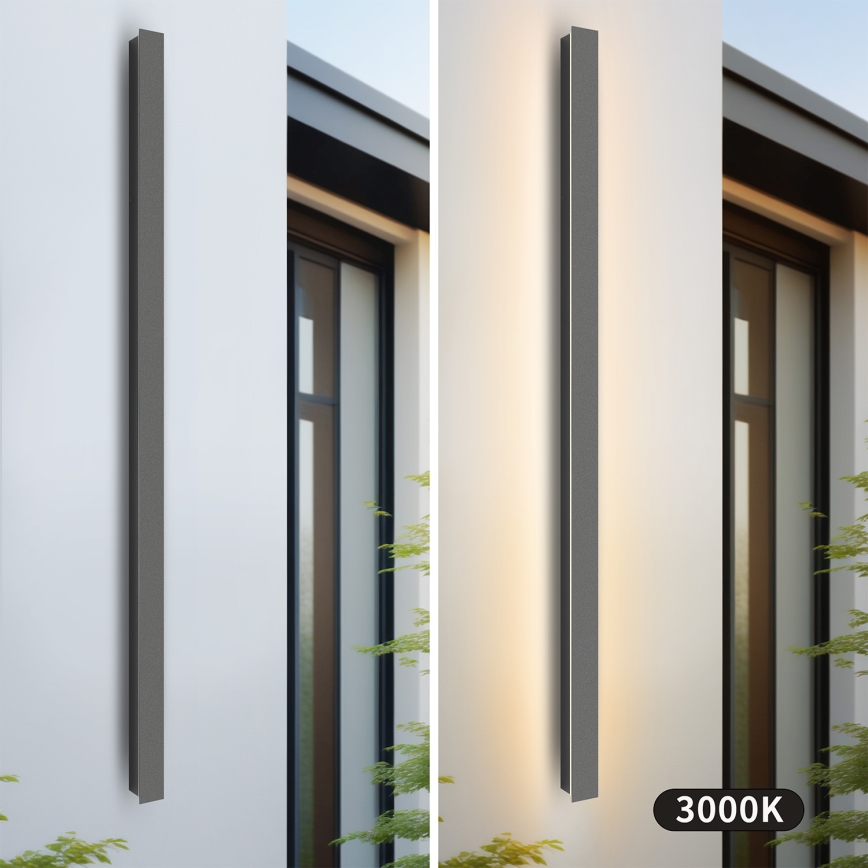 Brilagi - LINEAR LED vanjska zidna svjetiljka LED/32W/230V 3000K IP65 140 cm antracit CRI 90