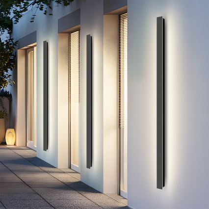 Brilagi - LED Vanjsko zidno svjetlo LINEAR LED/32W/230V 3000K IP65 140 cm crno CRI 90