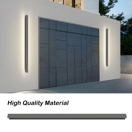 Brilagi - LED vanjsko zidno svjetlo LINEAR 32W/230V 4000K IP65 140 cm antracit CRI 90