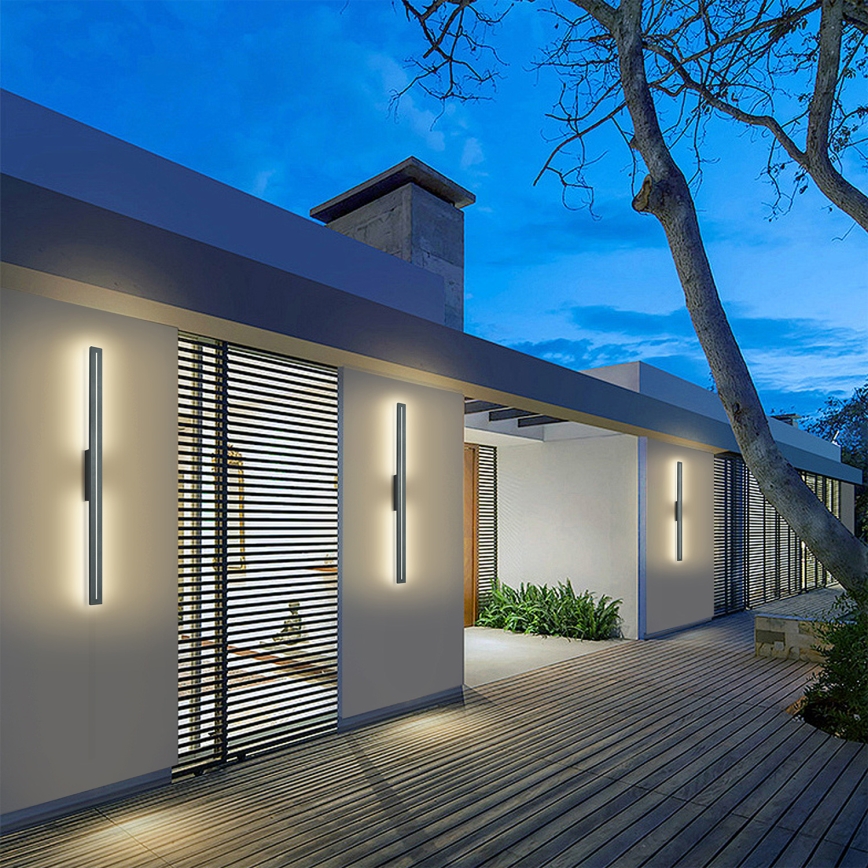 Brilagi - LED vanjsko zidno svjetilo LINEO LED/24W/230V 3000K IP65 100 cm antracit