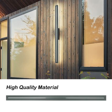 Brilagi - LED vanjsko zidno svjetilo LINEO LED/24W/230V 3000K IP65 100 cm antracit