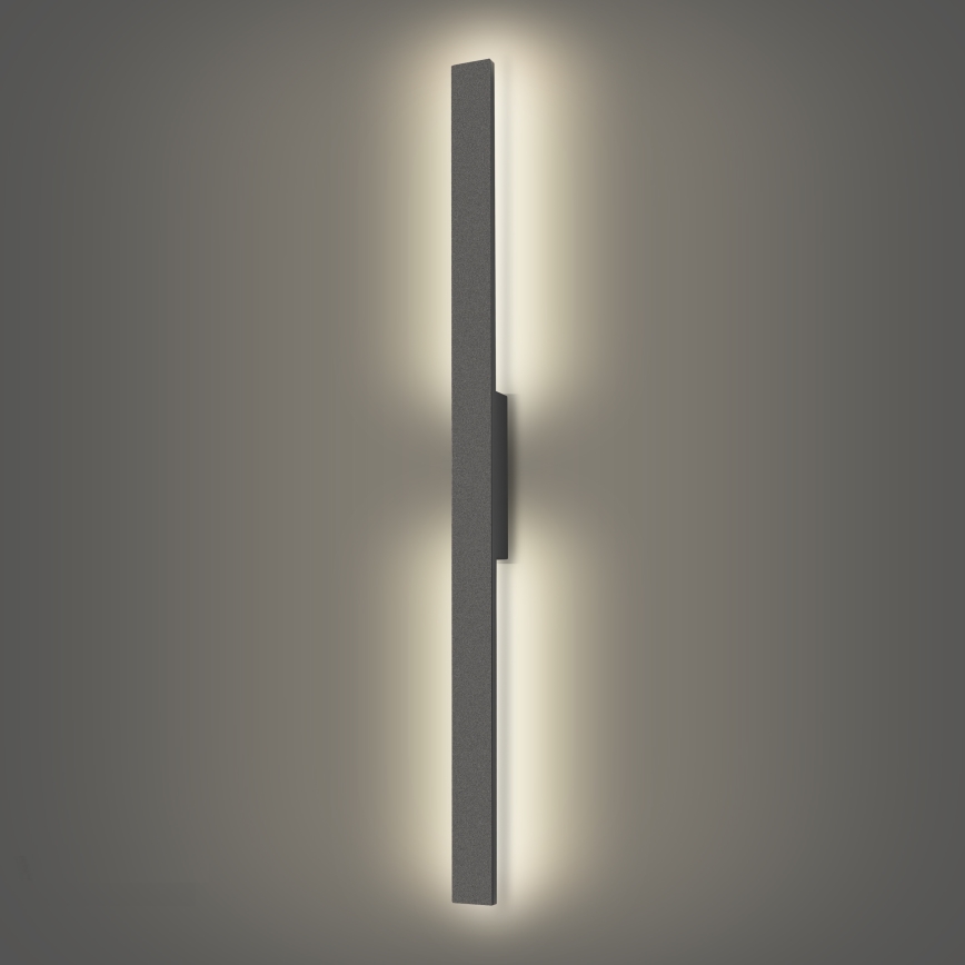 Brilagi - LED vanjsko zidno svjetlo LUNA LED/24W/230V 4000K IP65 100 cm antracit