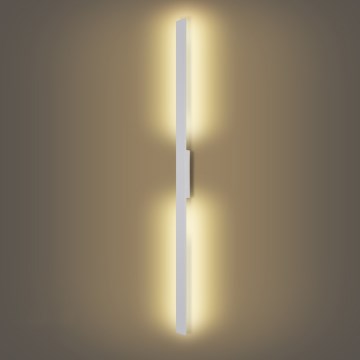 Brilagi - LED vanjsko zidno svjetlo LUNA LED/30W/230V 3000K IP65 150 cm bijela CRI 90