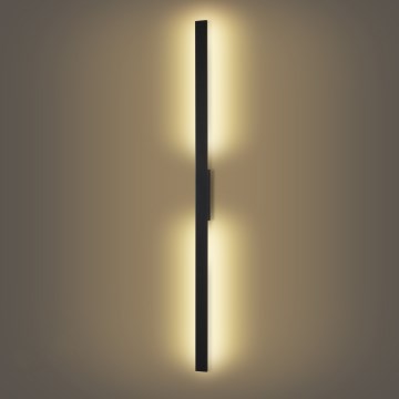Brilagi - LED Vanjsko zidno svjetlo LUNA LED/30W/230V 3000K IP65 150 cm crno CRI 90