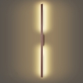 Brilagi - LED vanjsko zidno svjetlo LUNA LED/30W/230V 3000K IP65 150 cm smeđa CRI 90