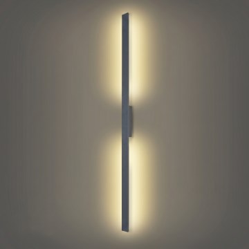 Brilagi - LED vanjsko zidno svjetlo LUNA LED/30W/230V 4000K IP65 150 cm antracit CRI 90