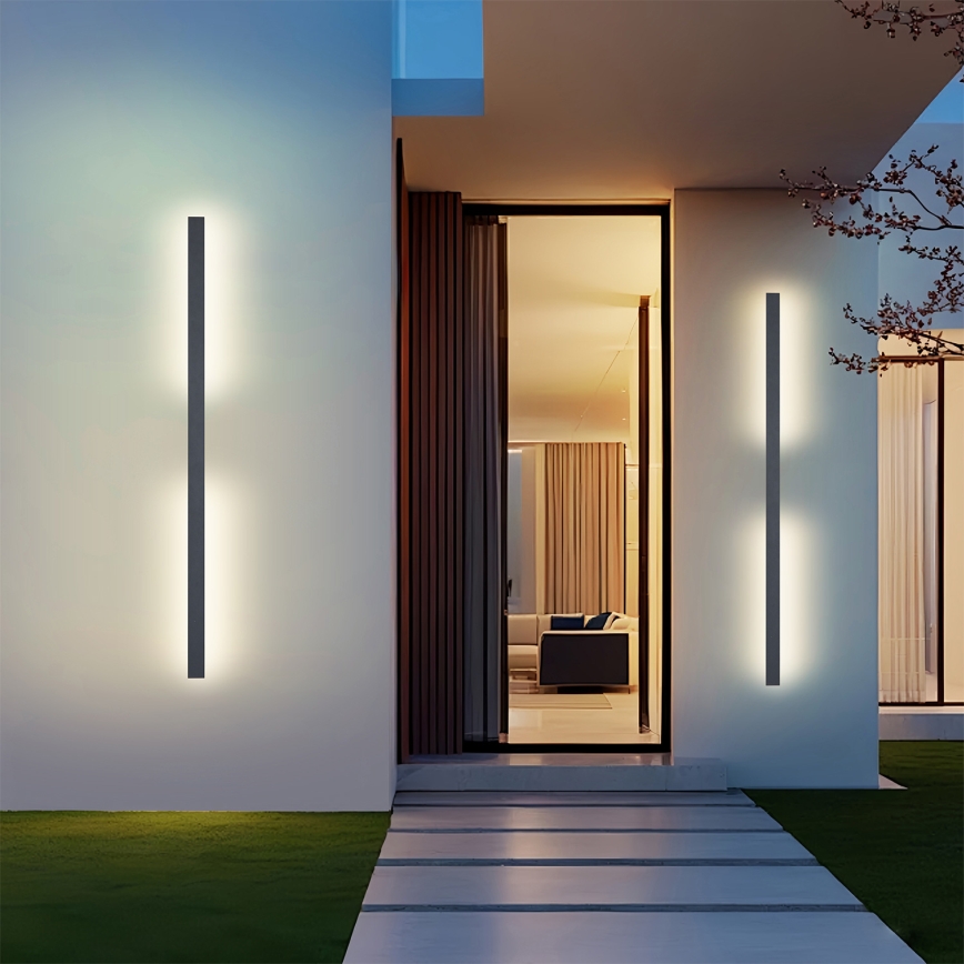 Brilagi - LED vanjsko zidno svjetlo LUNA LED/30W/230V 4000K IP65 150 cm antracit CRI 90