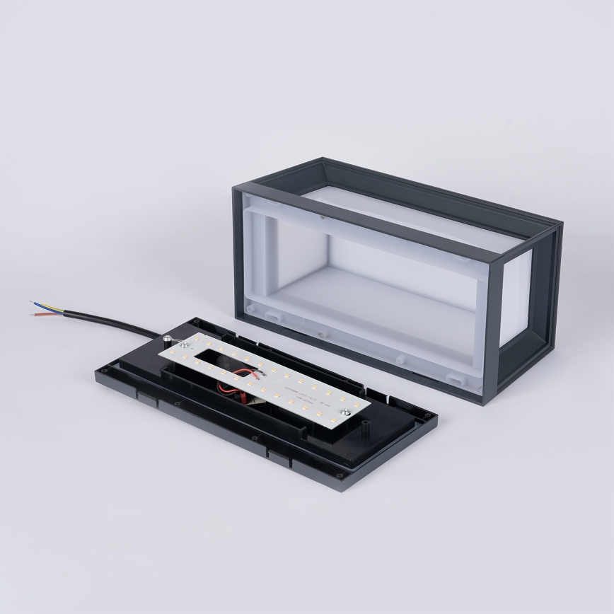 Brilagi - LED vanjsko zidno svjetlo PARKER LED/12W/230V antracit IP44