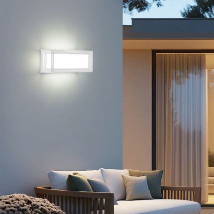 Brilagi - LED vanjsko zidno svjetlo PARKER LED/12W/230V bijela IP44
