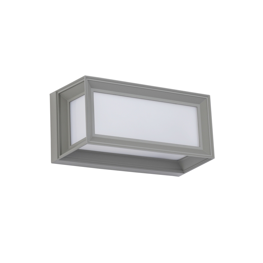 Brilagi - LED vanjsko zidno svjetlo PARKER LED/12W/230V sivo IP44