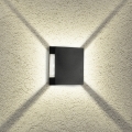 Brilagi - LED vanjsko zidno svjetlo QUADRAY LED/4W/230V crno IP65