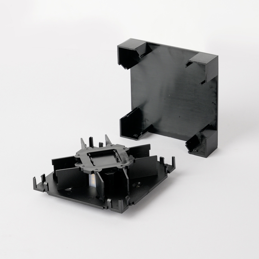 Brilagi - LED vanjsko zidno svjetlo QUADRAY LED/4W/230V crno IP65