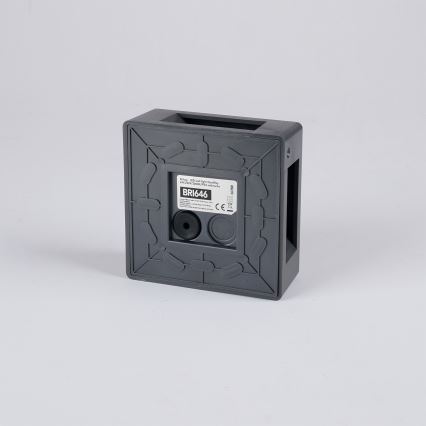 Brilagi - LED vanjsko zidno svjetlo QUADRAY LED/6W/230V antracit IP54