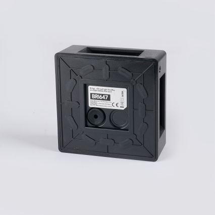 Brilagi - LED vanjsko zidno svjetlo QUADRAY LED/6W/230V crno IP54
