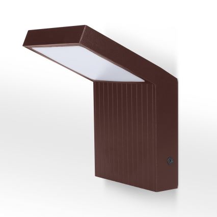 Brilagi - LED vanjsko zidno svjetlo RIANO LED/8W/230V smeđe IP65