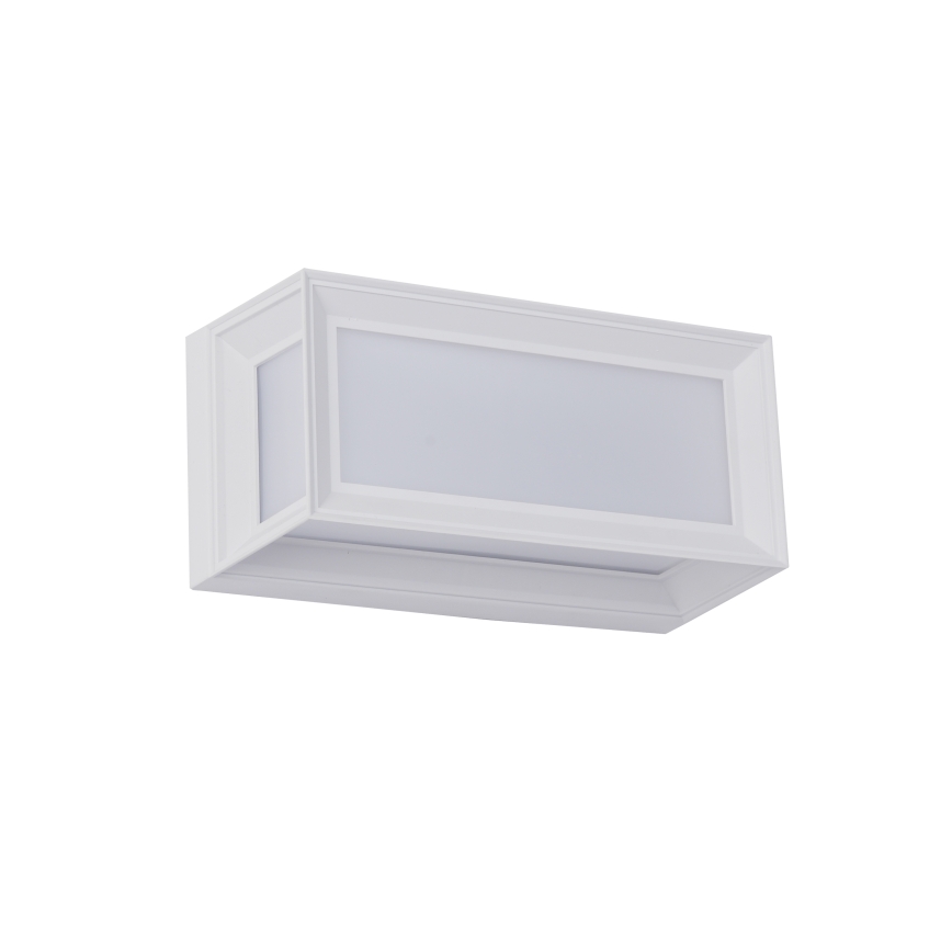 Brilagi - PARKER LED vanjsko zidno svjetlo s senzorom, 12W/230V, bijelo, IP44