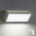 Brilagi - LED vanjsko zidno svjetlo s senzorom TRIANGLE LED/20W/230V siva IP65