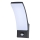 Brilagi - LED vanjsko zidno svjetlo sa senzorom ARCELO LED/9W/230V IP44