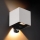 Brilagi - LED vanjsko zidno svjetlo sa senzorom CUBE LED/6W/230V sivo IP65