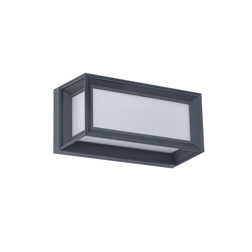 Brilagi - LED vanjsko zidno svjetlo s senzorom PARKER LED/12W/230V antracit IP44