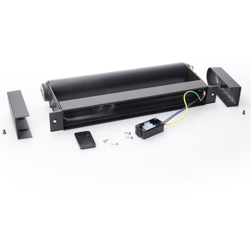 BRILAGI - LED Vanjsko zidno svjetlo za fasadu SALERNO LED/12W/230V 35,5 cm crna IP65