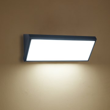 Brilagi - LED vanjsko zidno svjetlo TRIANGLE LED/42W/230V 3000/4000/6500K 45 cm crno IP65