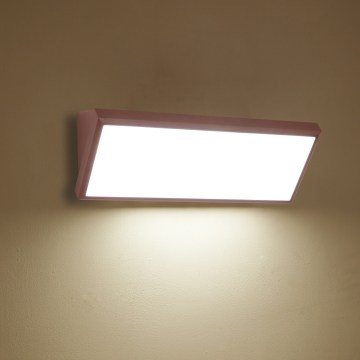 Brilagi - LED vanjsko zidno svjetlo TRIANGLE LED/42W/230V 3000/4000/6500K 45 cm smeđa IP65