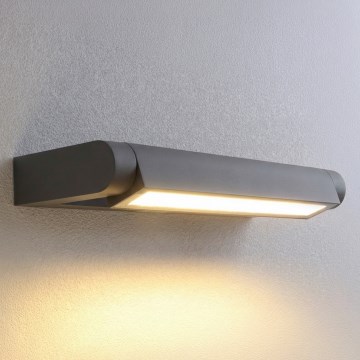 BRILAGI - LED Vanjsko zidno svjetlo za fasadu SALERNO LED/12W/230V 35,5 cm antracit IP65
