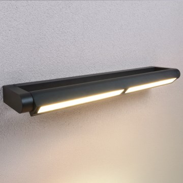BRILAGI - LED Vanjsko zidno svjetlo za fasadu SALERNO LED/24W/230V 66 cm crna IP65