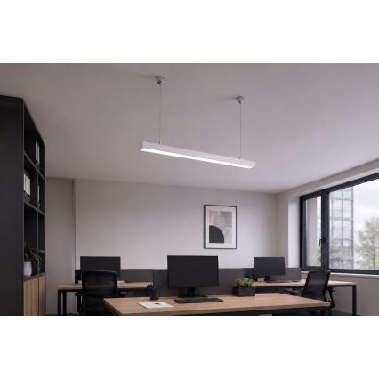 Brilagi - LED viseće svjetlo FULLDAY LED/20/30/40W/230V 2700/4000/6000K 120 cm bijela