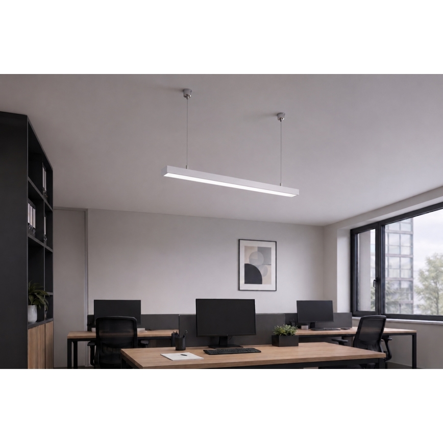 Brilagi - LED viseće svjetlo FULLDAY LED/20/30/40W/230V 2700/4000/6000K 120 cm bijela