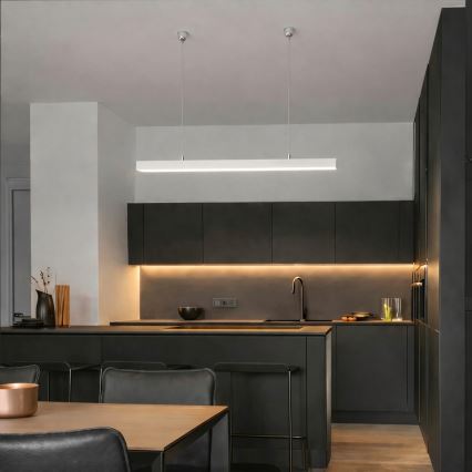Brilagi - LED viseće svjetlo FULLDAY LED/20/30/40W/230V 2700/4000/6000K 120 cm bijela