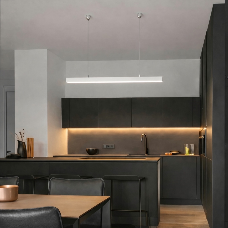 Brilagi - LED viseće svjetlo FULLDAY LED/20/30/40W/230V 2700/4000/6000K 120 cm bijela