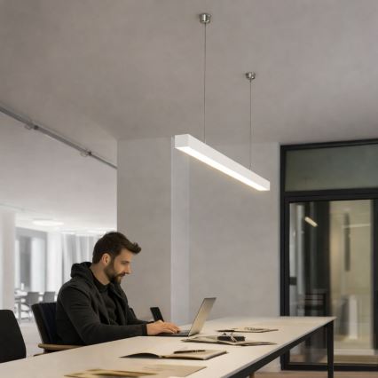 Brilagi - LED viseće svjetlo FULLDAY LED/20/30/40W/230V 2700/4000/6000K 120 cm bijela