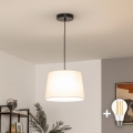 Brilagi - LED viseća svjetiljka na sajli CERIA 1xE27/40W/230V, promjer 30 cm, bež
