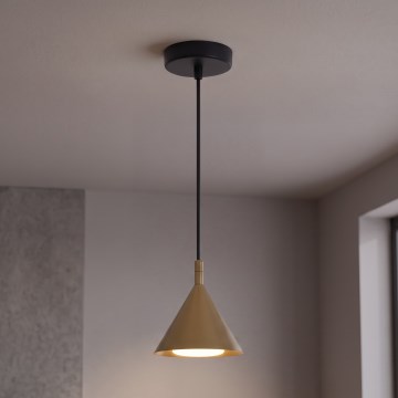 BRILAGI - LED Viseća svjetiljka na sajli CONE SINGLE 1xGX53/15W/230V zlatna