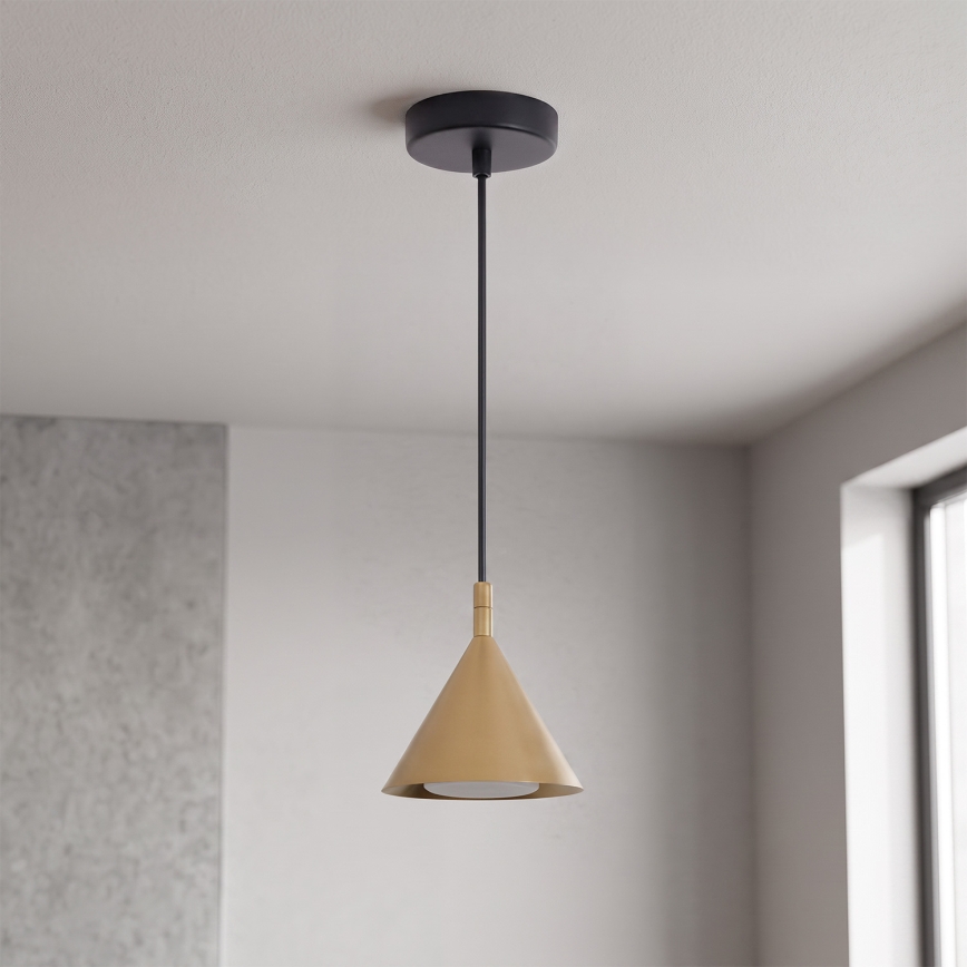 BRILAGI - LED Viseća svjetiljka na sajli CONE SINGLE 1xGX53/15W/230V zlatna