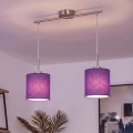 Brilagi - LED viseća svjetiljka na sajli NUBILA 2xE27/60W/230V ljubičasta