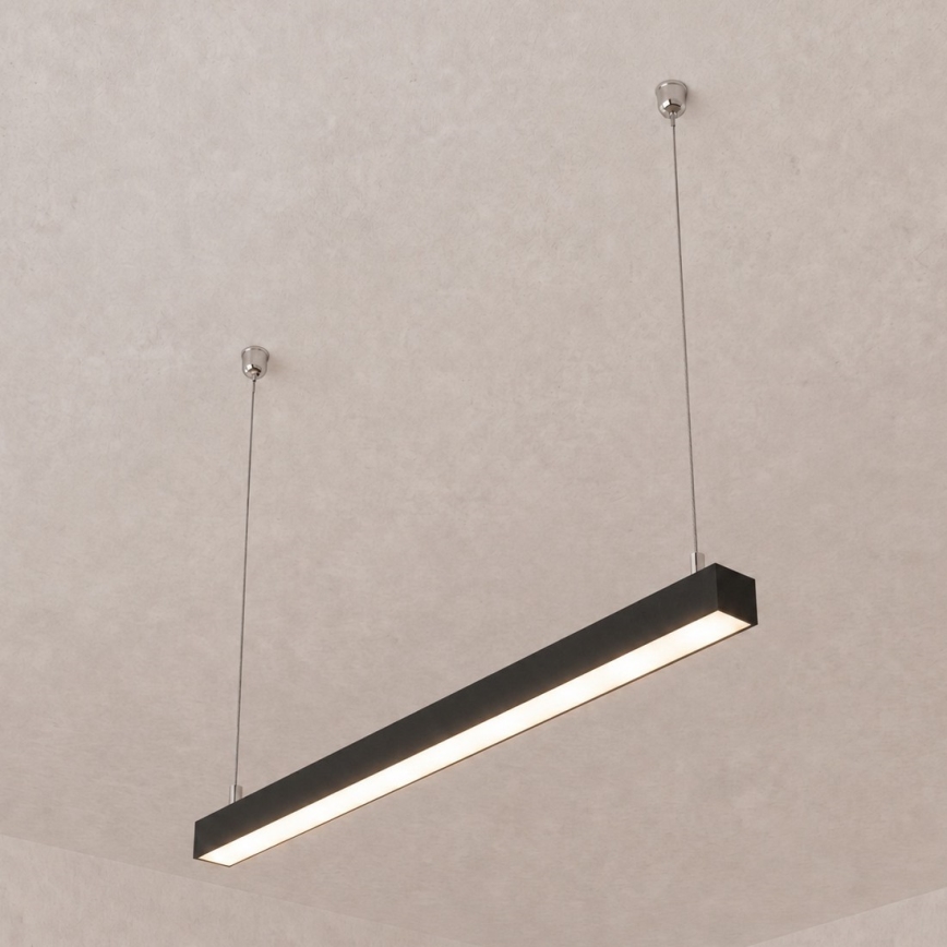 Brilagi - LED Viseća svjetiljka FULLDAY LED/10/15/20W/230V 2700/4000/6000K 60 cm crna