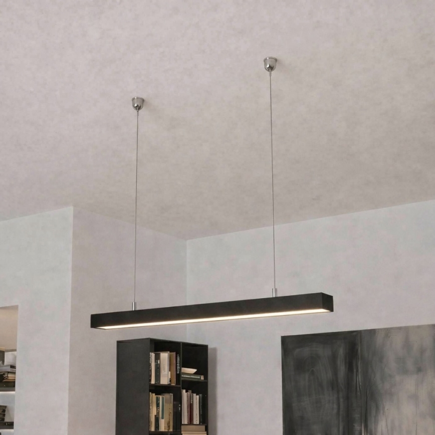 Brilagi - LED Viseća svjetiljka FULLDAY LED/10/15/20W/230V 2700/4000/6000K 60 cm crna