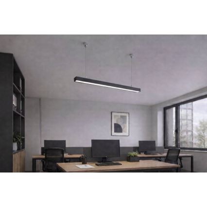 Brilagi - LED Viseća svjetiljka FULLDAY LED/10/15/20W/230V 2700/4000/6000K 60 cm crna