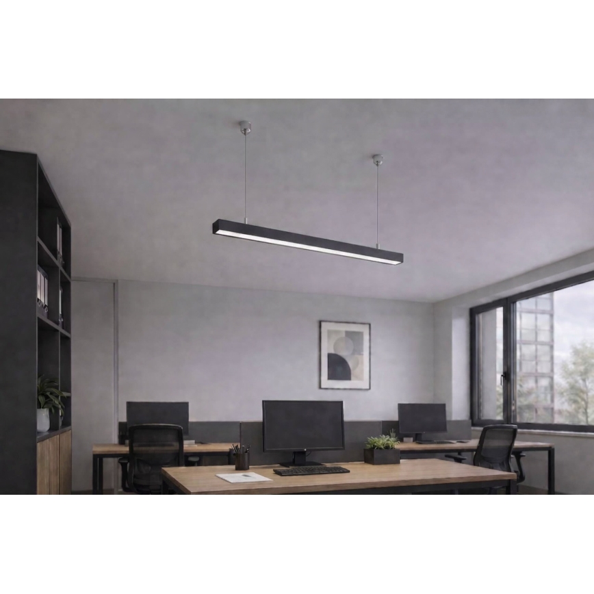 Brilagi - LED Viseća svjetiljka FULLDAY LED/10/15/20W/230V 2700/4000/6000K 60 cm crna