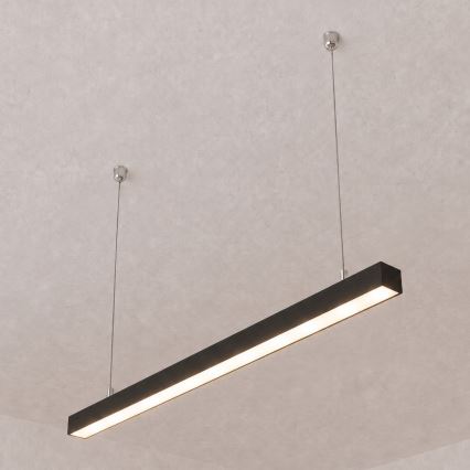 Brilagi - LED viseća svjetiljka FULLDAY LED/20/30/40W/230V 2700/4000/6000K 120 cm crna