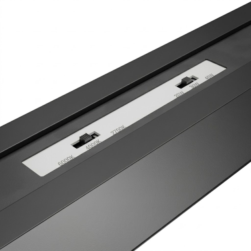 Brilagi - LED viseća svjetiljka FULLDAY LED/20/30/40W/230V 2700/4000/6000K 120 cm crna