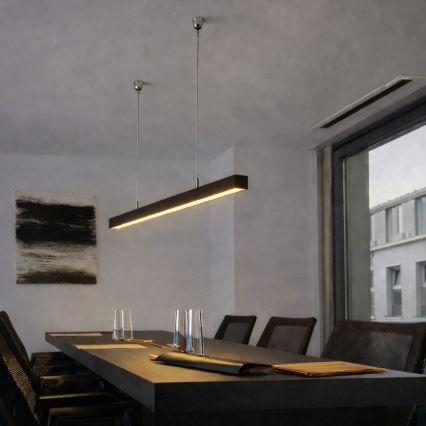 Brilagi - LED viseća svjetiljka FULLDAY LED/20/30/40W/230V 2700/4000/6000K 120 cm crna