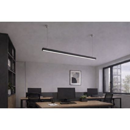 Brilagi - LED viseća svjetiljka FULLDAY LED/20/30/40W/230V 2700/4000/6000K 120 cm crna